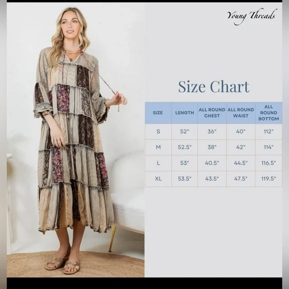 Timeless Long Jhabla Dress - Elegant & Chic (New Color) - Picture 7 of 7